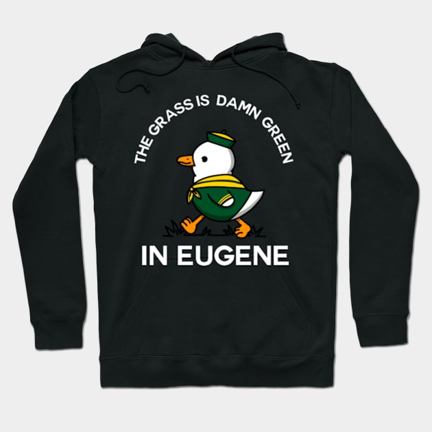 The eugene grass Hoodie by Bestmatch